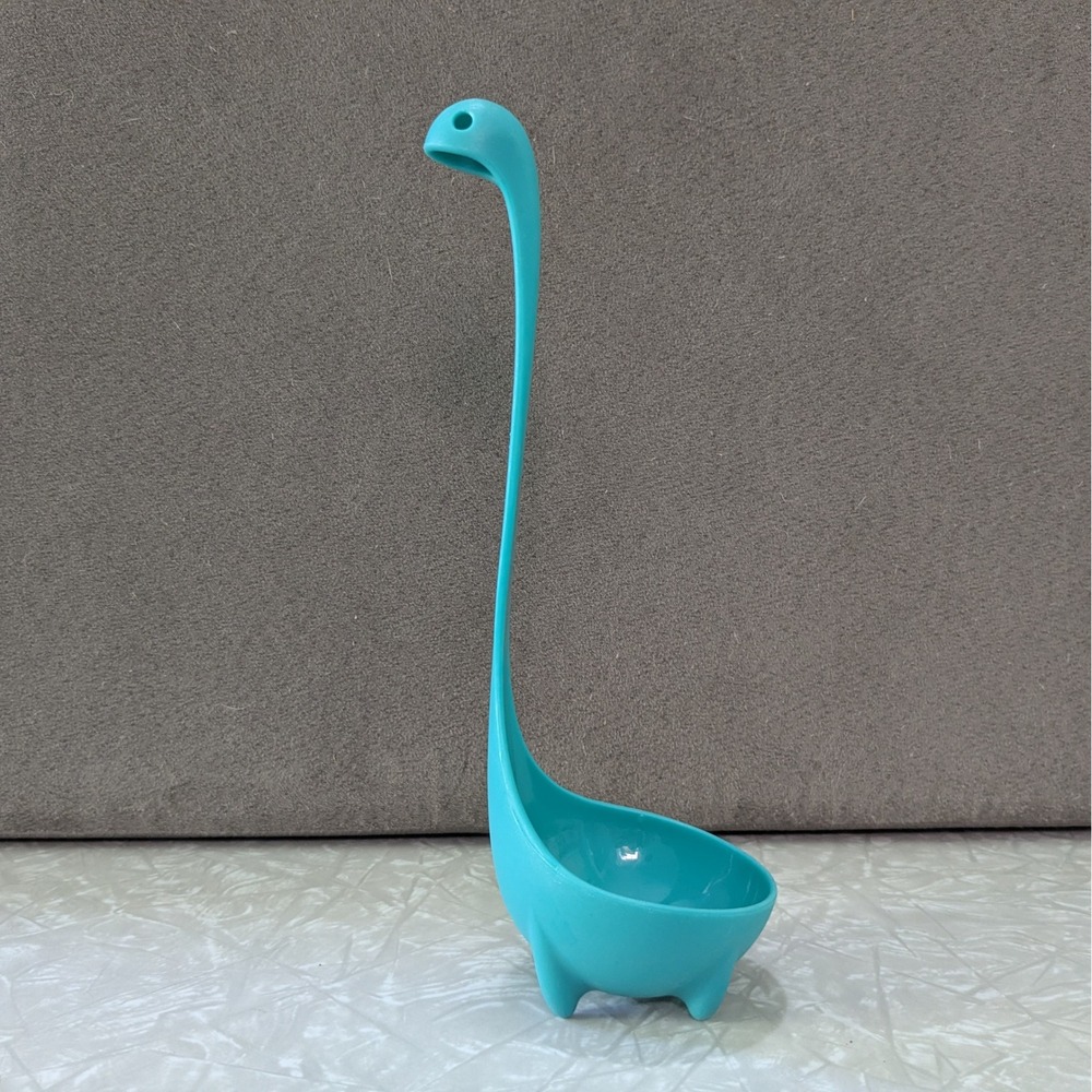 OTOTO Nessie Ladle Turquoise Loch Ness Monster Standing Soup‎ Punch